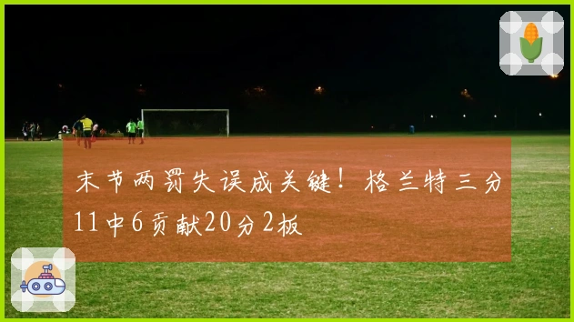 末节两罚失误成关键！格兰特三分11中6贡献20分2板